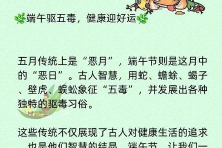 春天的端午：解读传统节日中的养生智慧