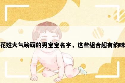 花姓大气磅礴的男宝宝名字，这些组合超有韵味